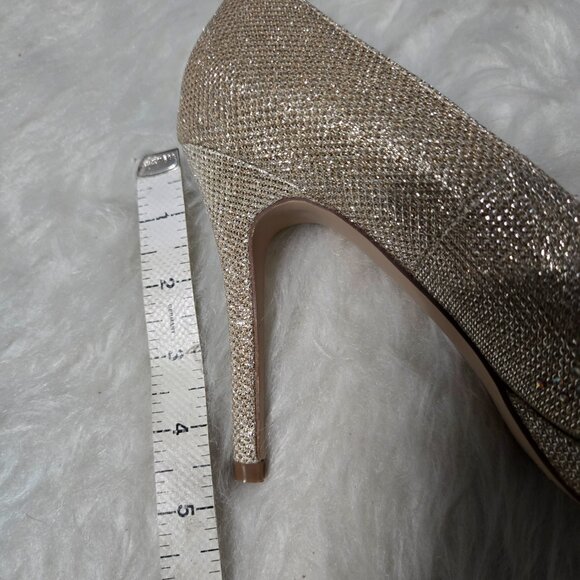 De Blossom Collection Robin-111 Classic Rhinestone Sparkle Pumps Shoes, 8.5 - Picture 8 of 8